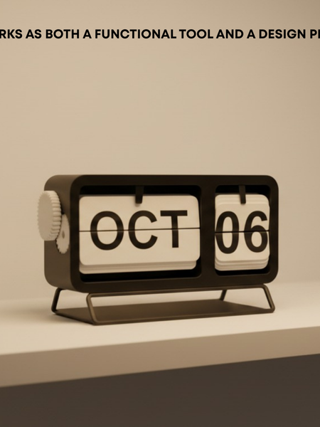 FlipFrame Desk Calendar