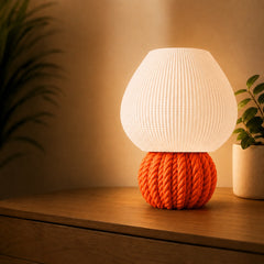 Knot Glow Lamp – Modern Textured Table Lamp