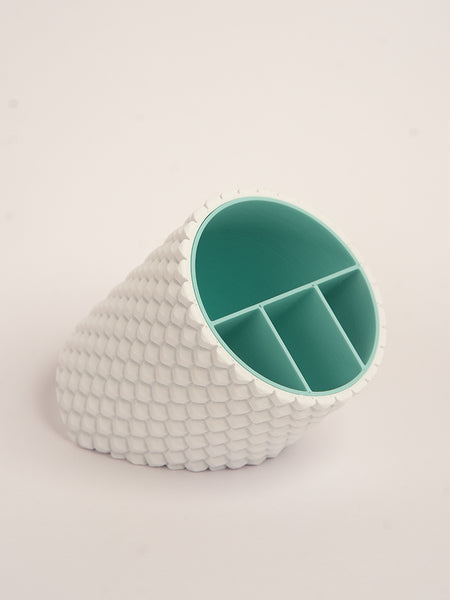 Eco-friendly PLA Tilt Hexa organizer with smart partitions