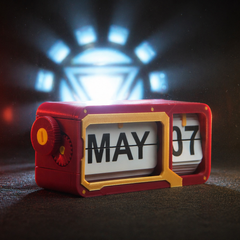 SuperHero Inspired Flip Calendars