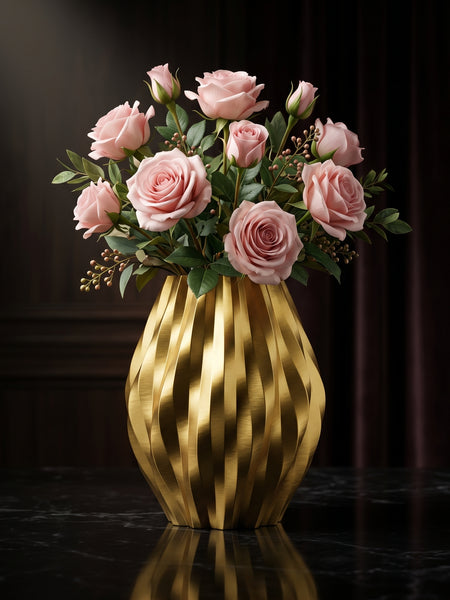 Ruby Bloom Vase