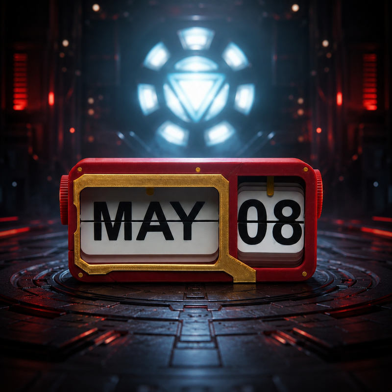 SuperHero Inspired Flip Calendars
