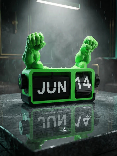 Flip Calendar Hulk Inspired