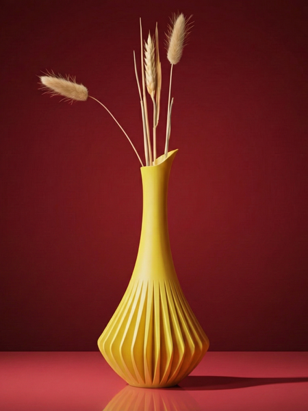 Petal Neck Vase