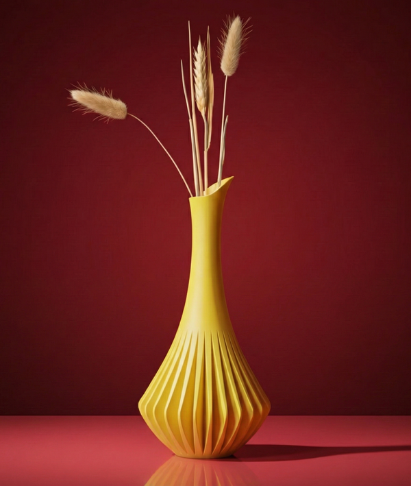 Petal Neck Vase
