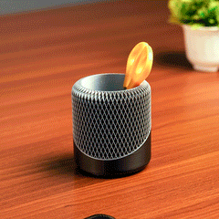 LayerStory NeoMesh Desk Organizer – Two-Tone Cylindrical Pen Holder