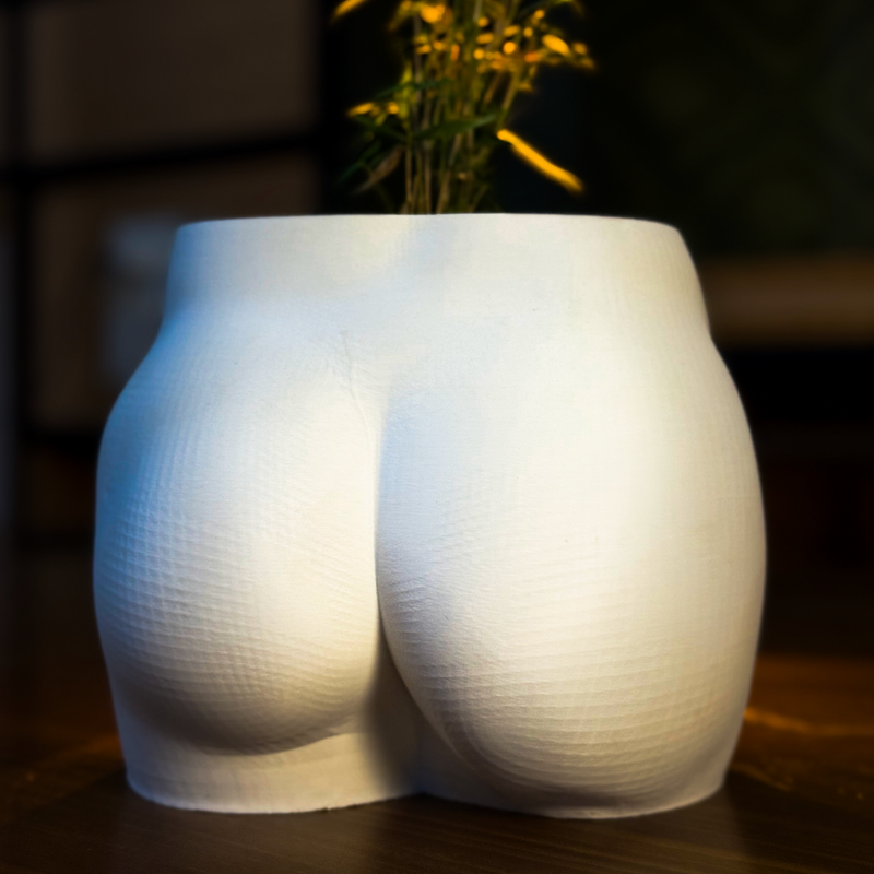 Butt Planter – Modern Sculptural Plant Pot