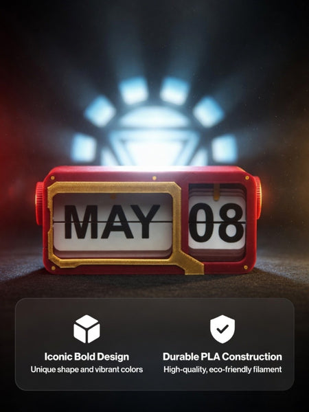 Flip Calendar Ironman Inspired