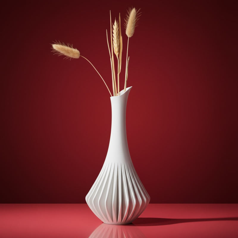 Petal Neck Vase
