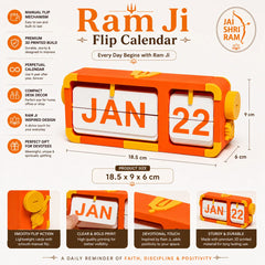 Shree Ram Flip Calendar