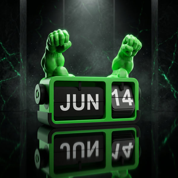 Flip Calendar Hulk Inspired
