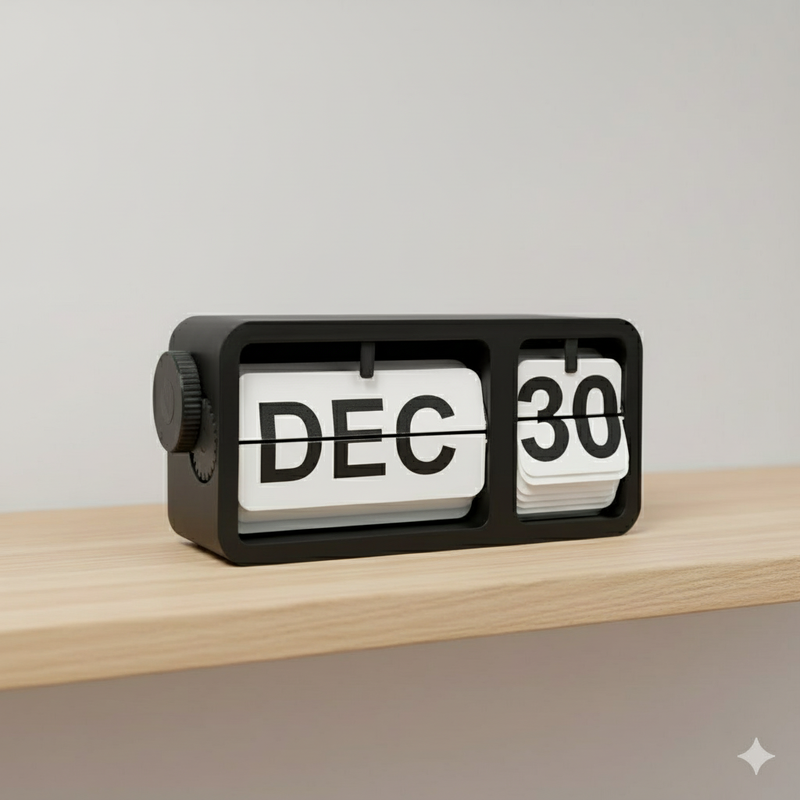 FlipFrame Desk Calendar