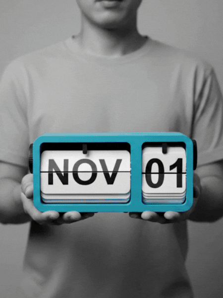 Flip Frame Decor Calender