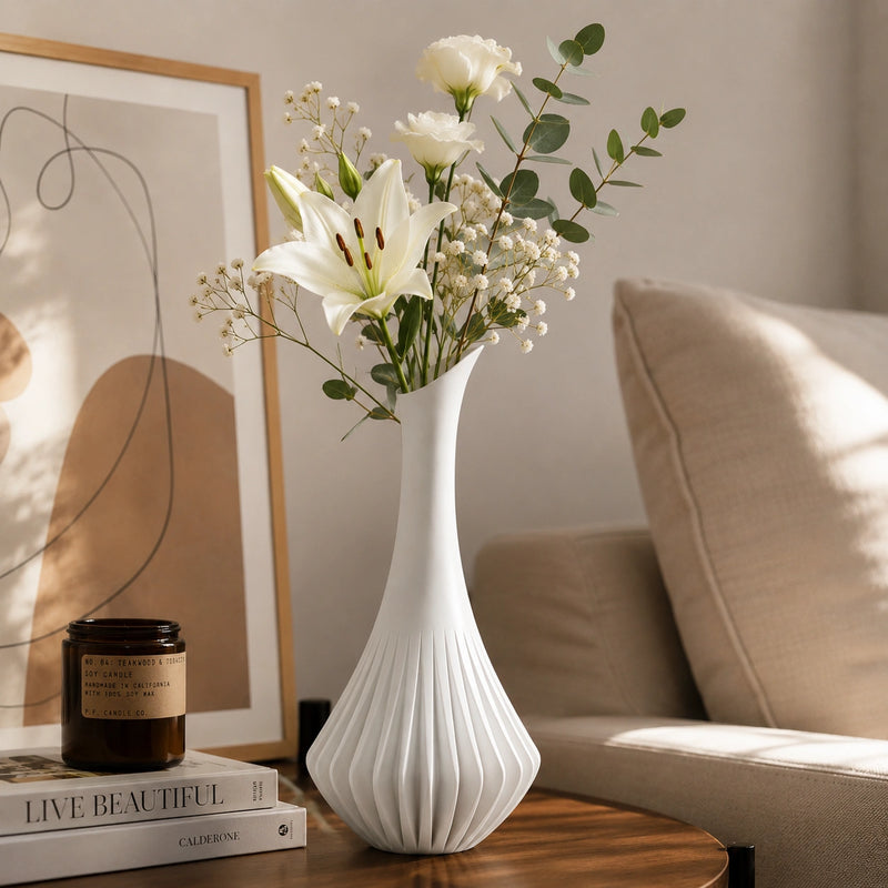 Petal Neck Vase