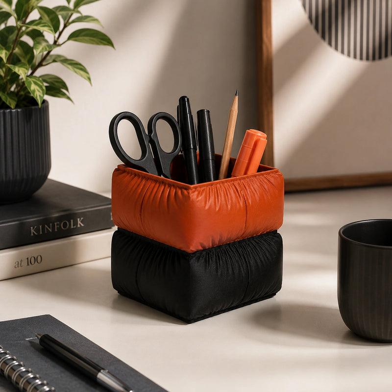 Puffer Square Desk Organizer