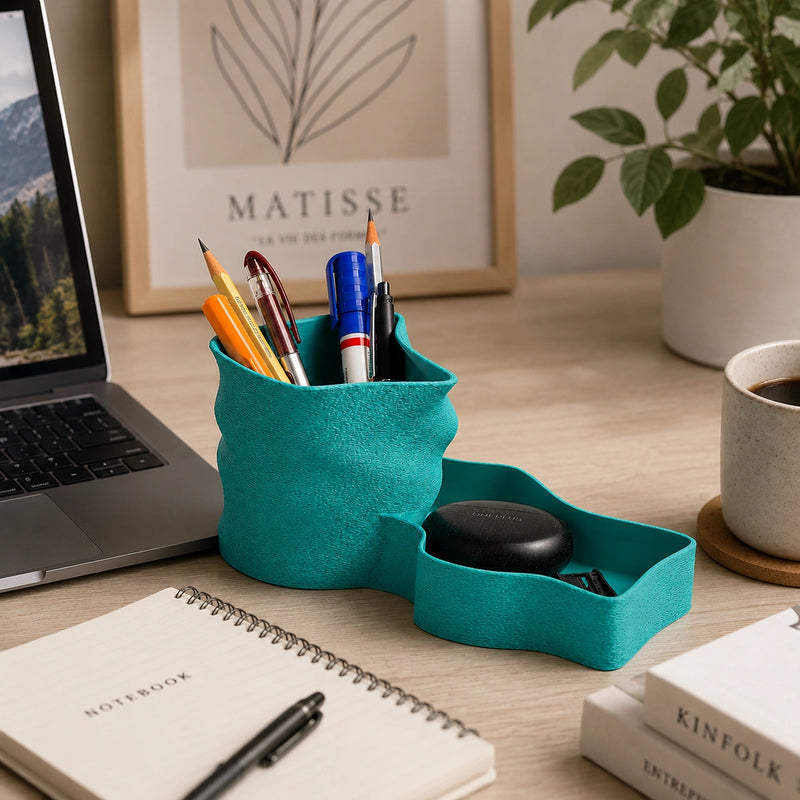 WaveForm Desk Organizer