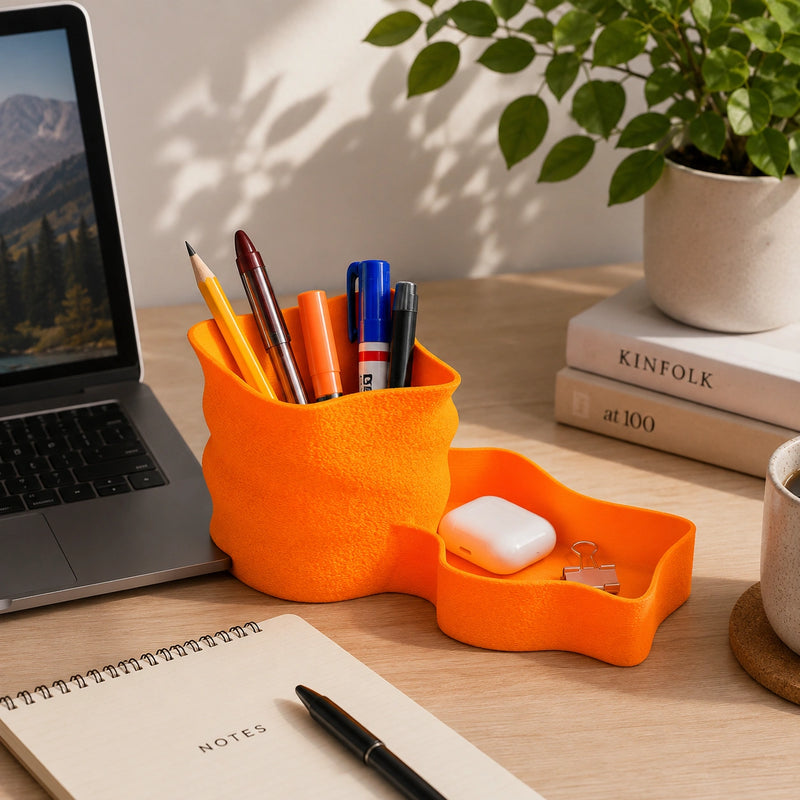 WaveForm Desk Organizer