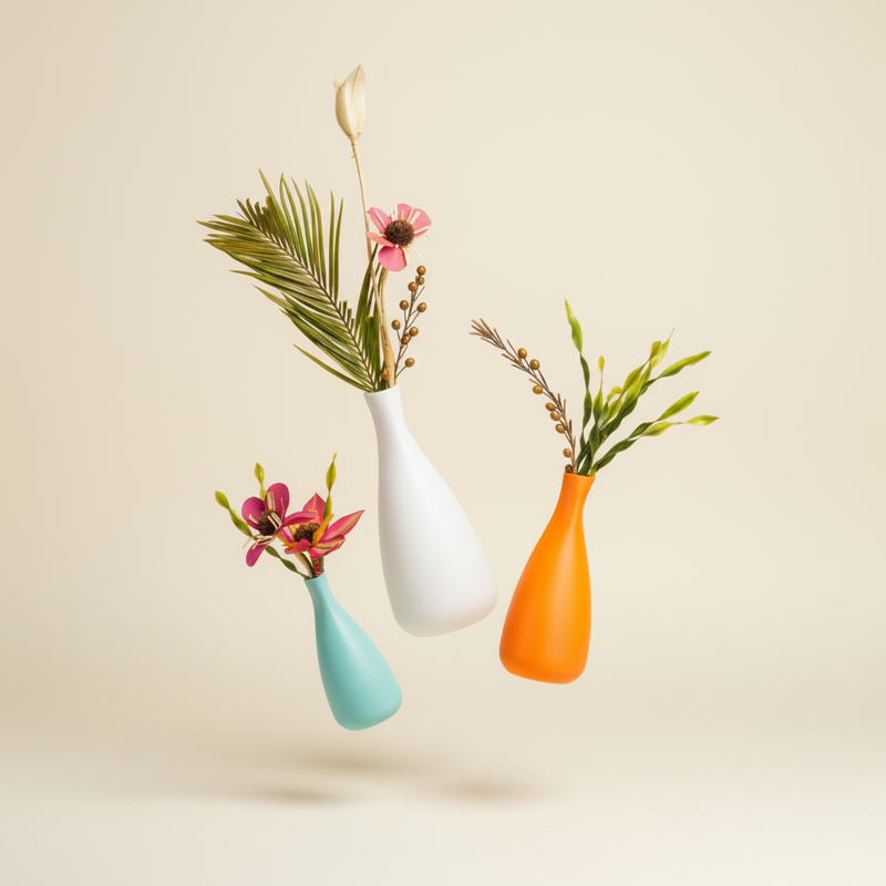 Gourd Vase Trio